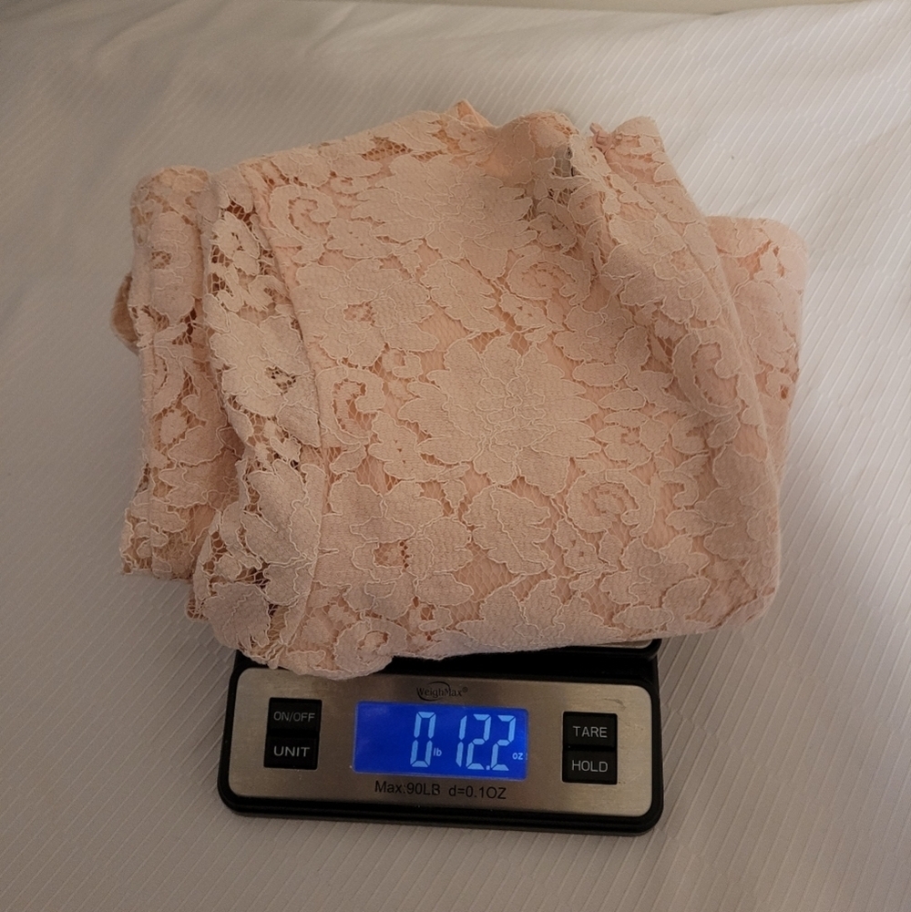 Lulus Favorite Flair Soft Pink Lace Mini Dress sz XS CD108L - Picture 11 of 11